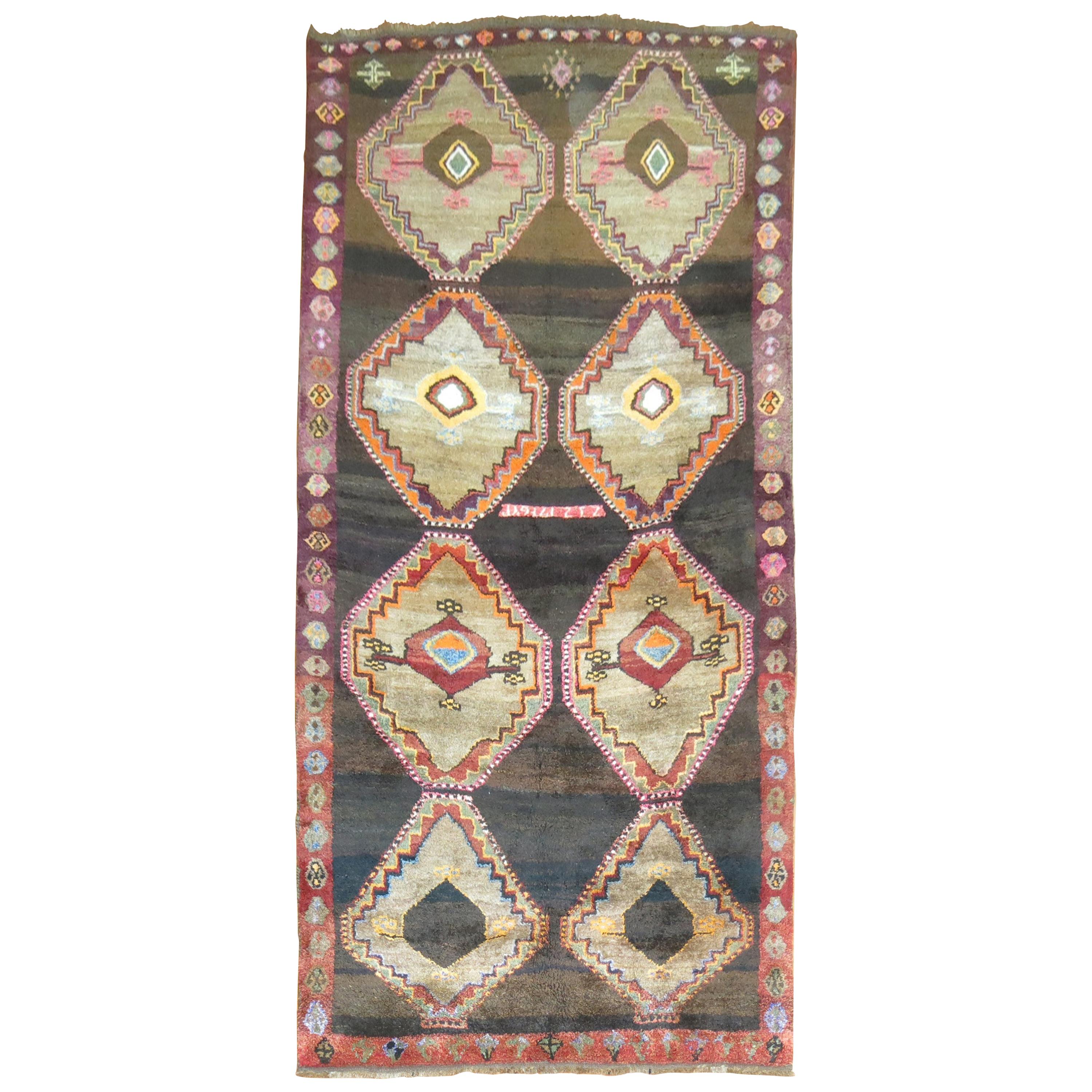 Tapis vintage turc d'Anatolie Kars