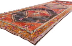 The Betrothal Path: Vintage Turkish Kars Gallery Masterpiece of Tribal Elegance