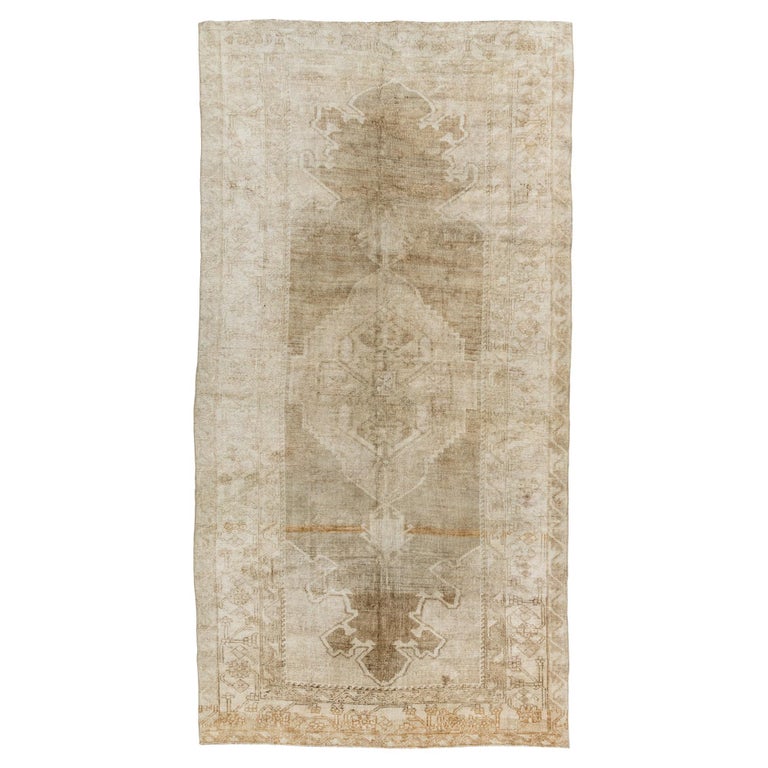 Vintage Turkish Kars Rug 6'7x12'5 For Sale at 1stDibs