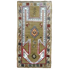 Vintage Turkish Kars Rug