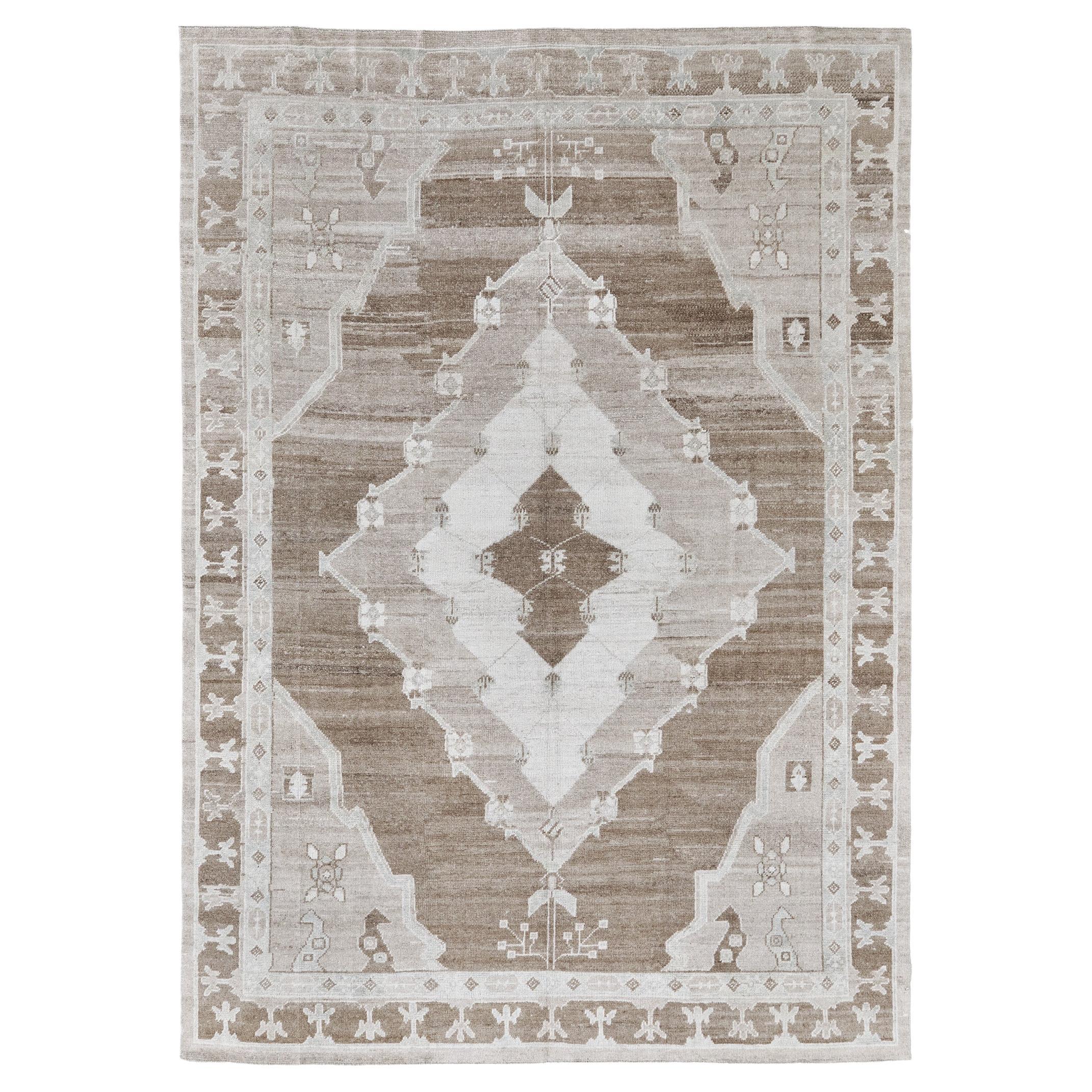 Vintage Turkish Kars Rug