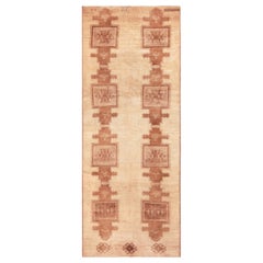 Tappeto vintage di Kars. Dimensioni: 5 ft 2 in x 13 ft 6 in