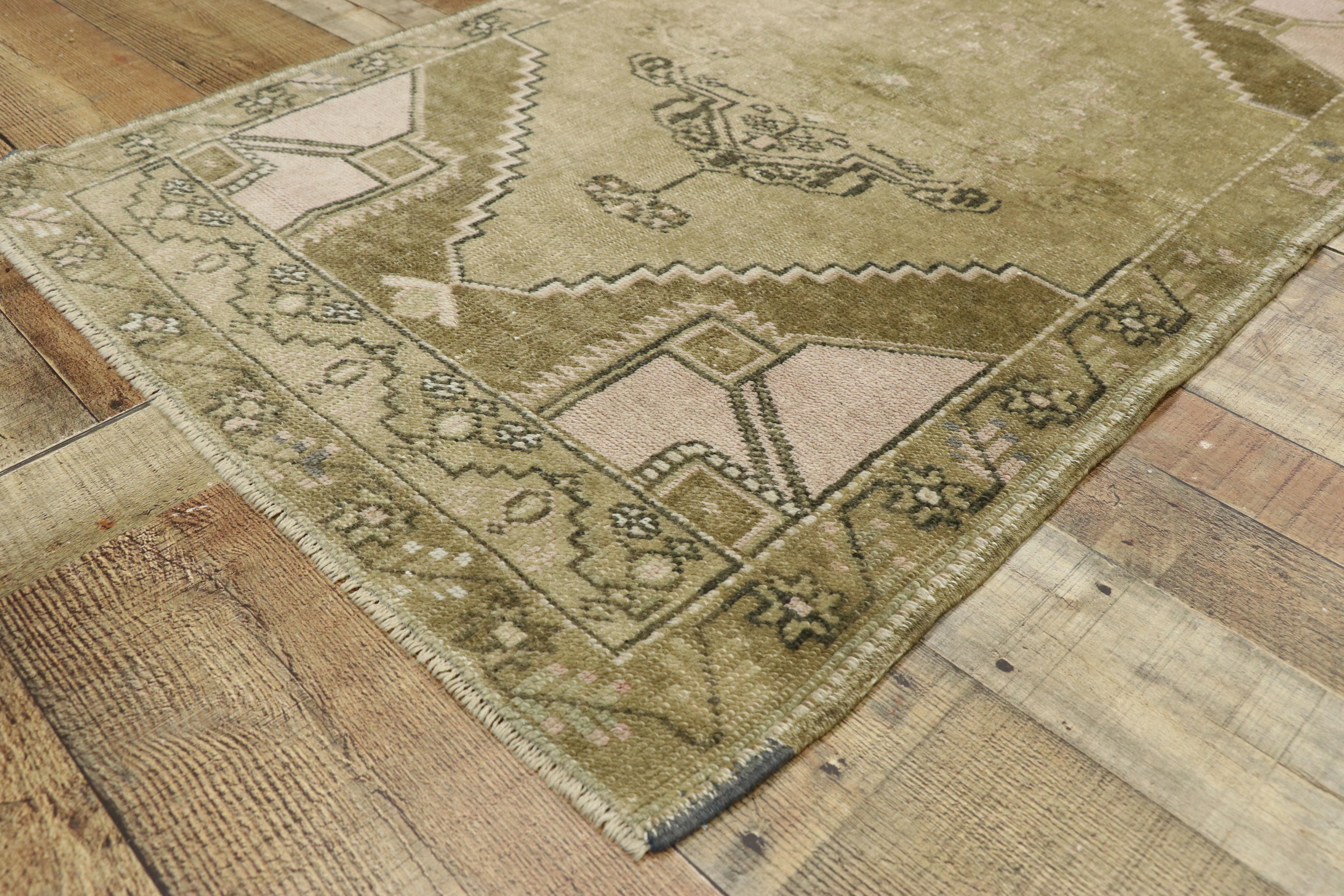 20th Century 1950’s Turkish Kars Carpet with Traditional Style For Sale