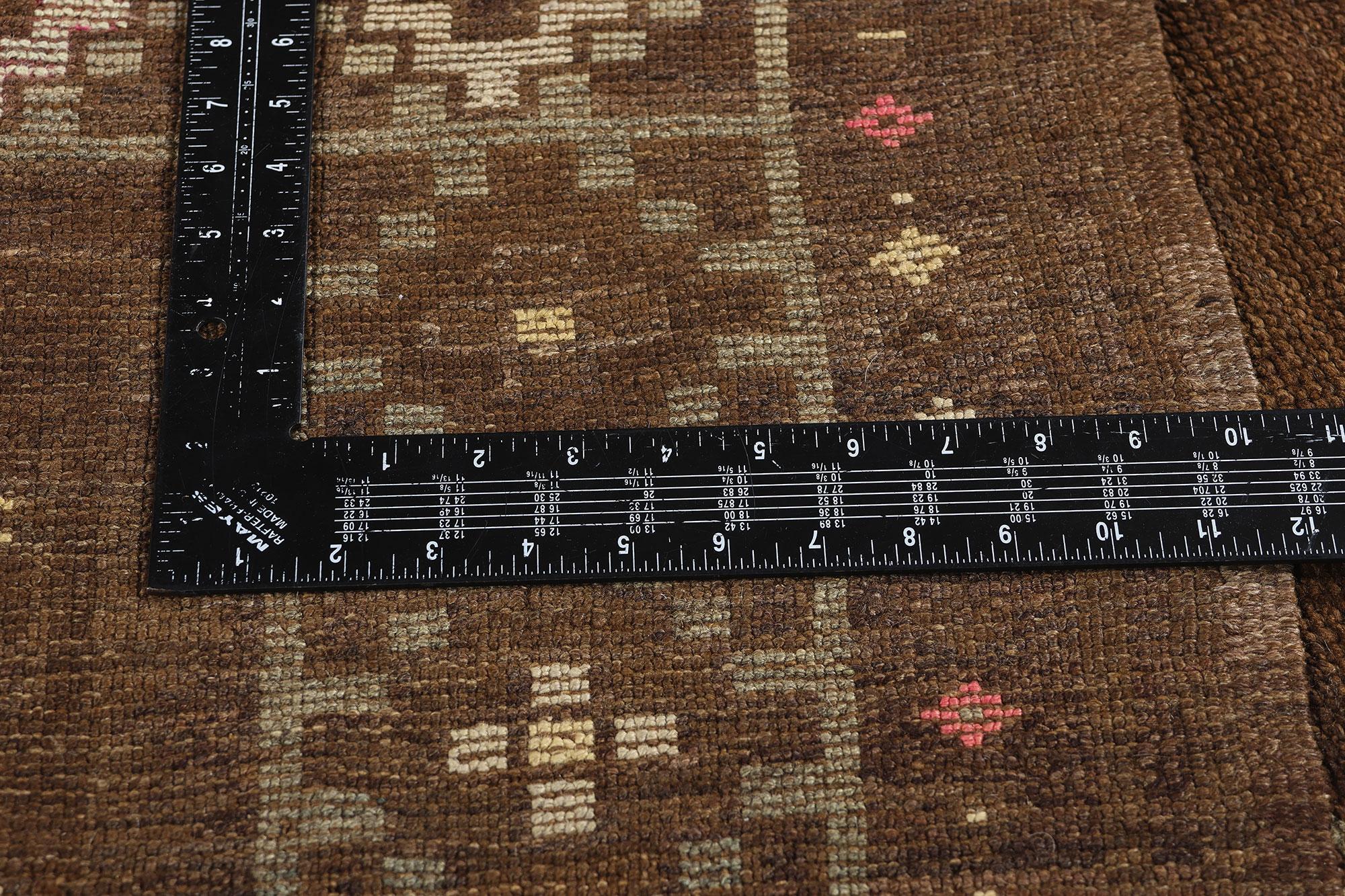 Tapis turc Kars vintage de style moderne en vente 1