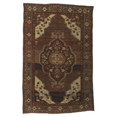 Türkische Vintage-Kars-Teppiche mit modernem Mid-Century-Stil