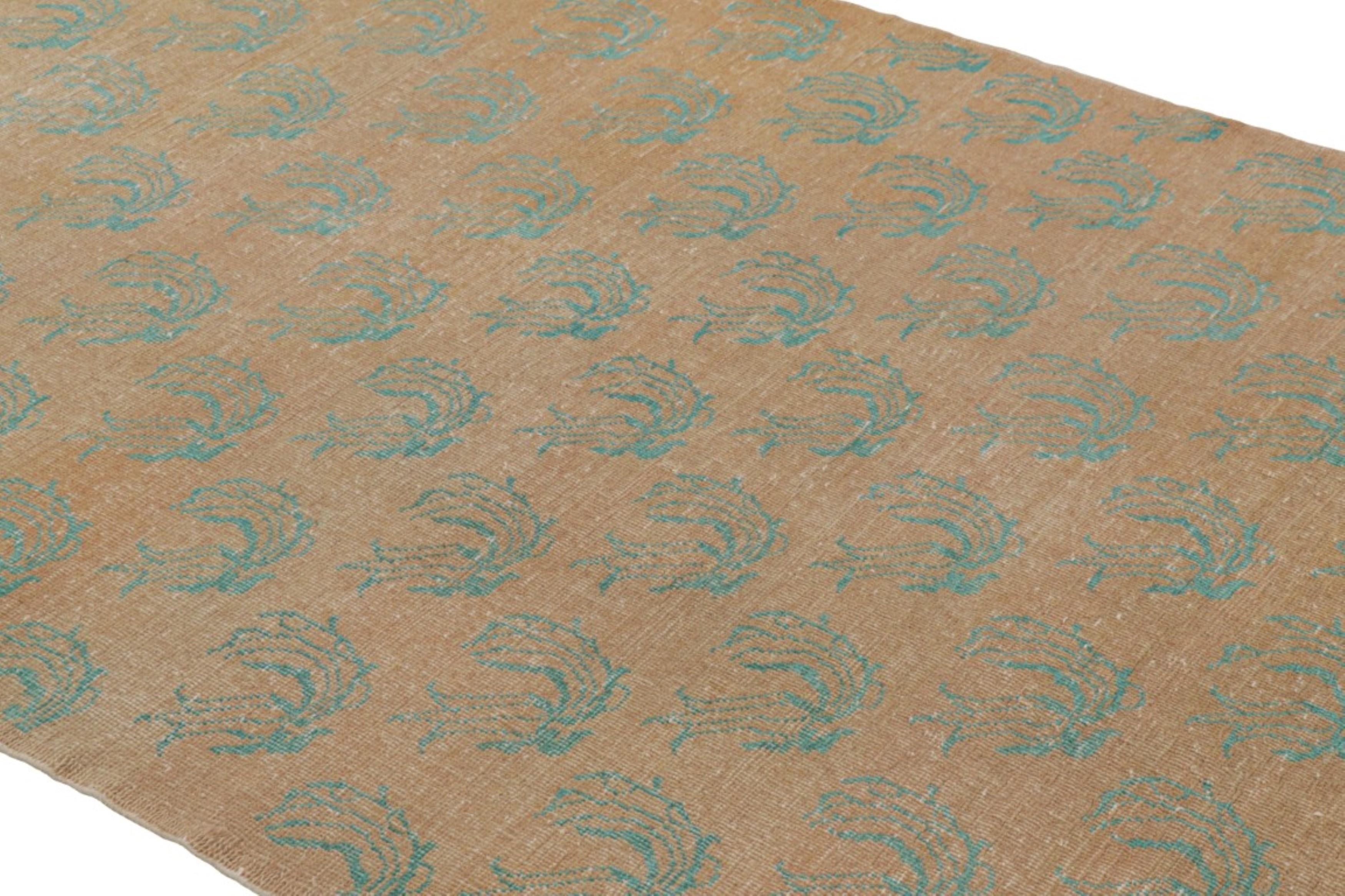Made with hand-knotted wool and originating from Turkey circa 1950-1960, this 5x11 vintage Kars runner rug is from an exceptional mid-century curation of Turkish rugs in Rug & Kilim’s collection.  

On the Design: 

This vintage Kars runner presents