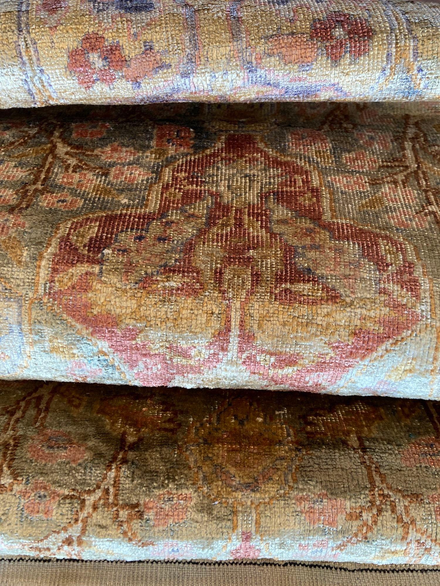 Tappeto vintage in seta Kayseri 1,65 m x 1,16 m in vendita 7