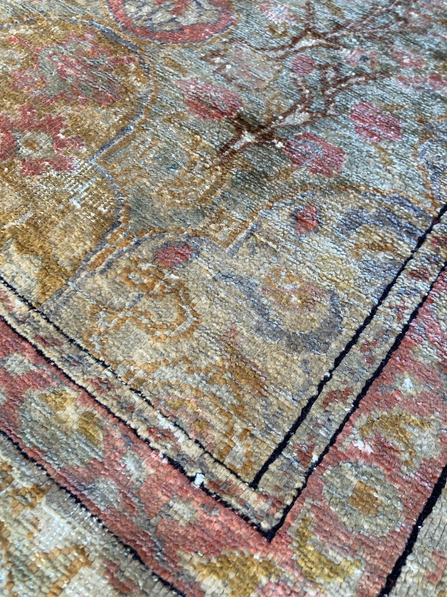 Tappeto vintage in seta Kayseri 1,65 m x 1,16 m in vendita 3