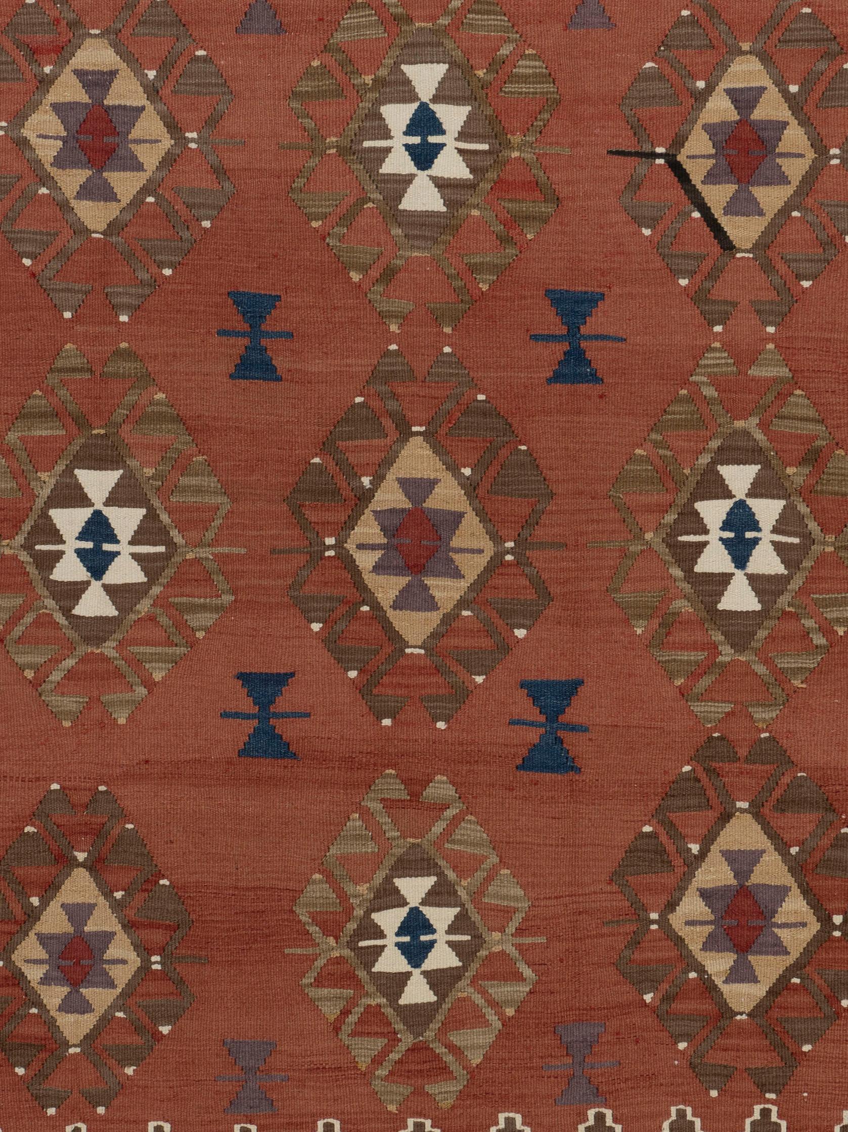 Türkischer Kelim 3'8 X 5'7 im Angebot 1