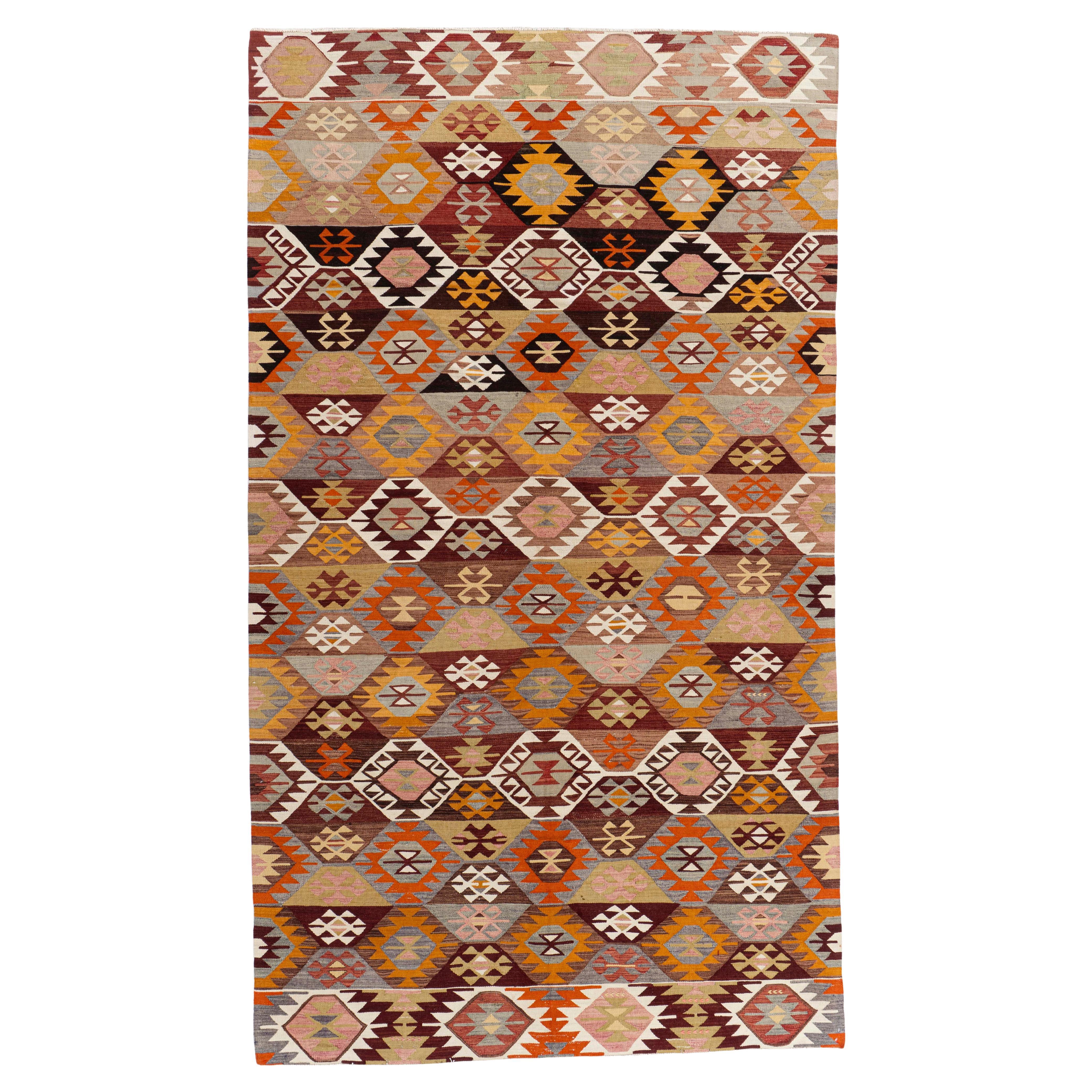 Vintage Kilim turco 5'4 X 9'4