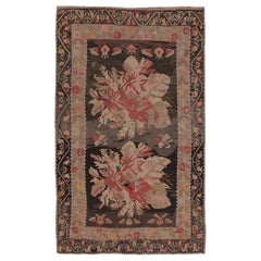Türkischer Vintage-Kilim, bessarabisch inspirierte Blumenspritzer - Rug 
Kilim