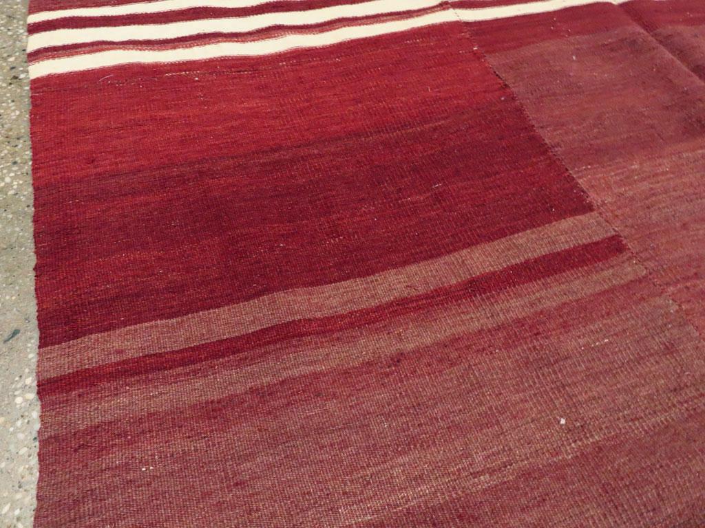 Vintage Turkish Kilim Flat-Weave Rug In Excellent Condition In New York, NY