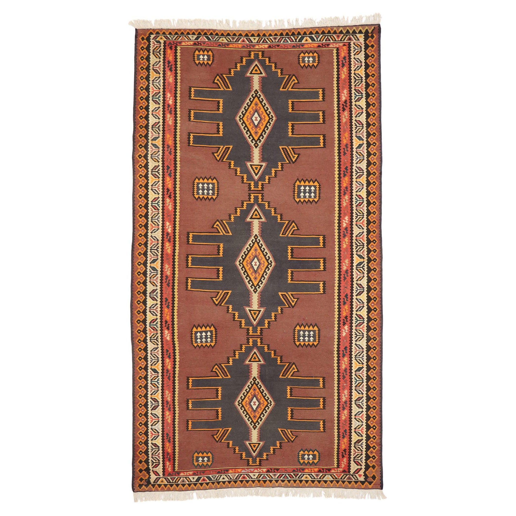 Rug & Kilim turco vintage a trama piatta
