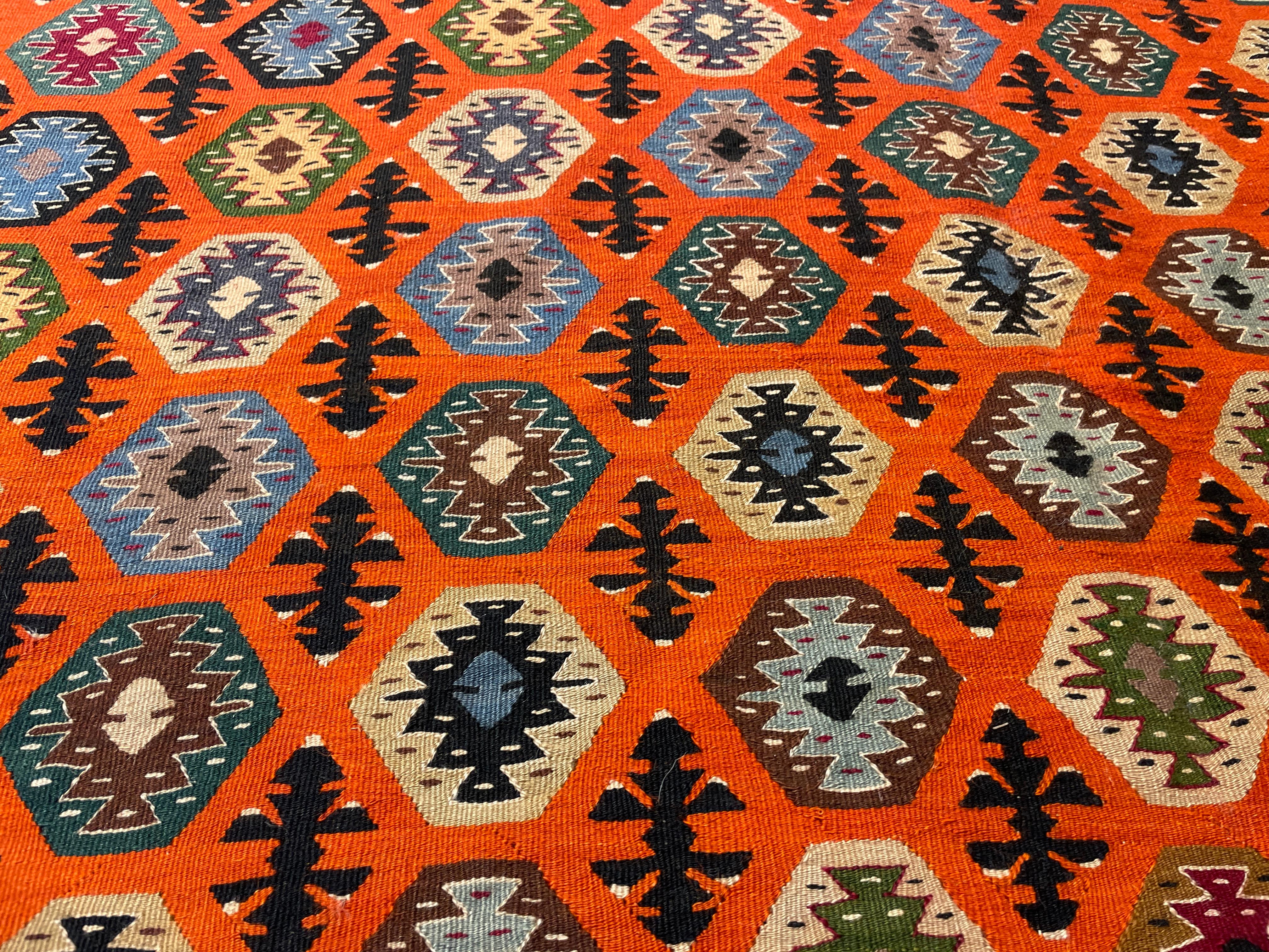 Kilim turc vintage en vente 3