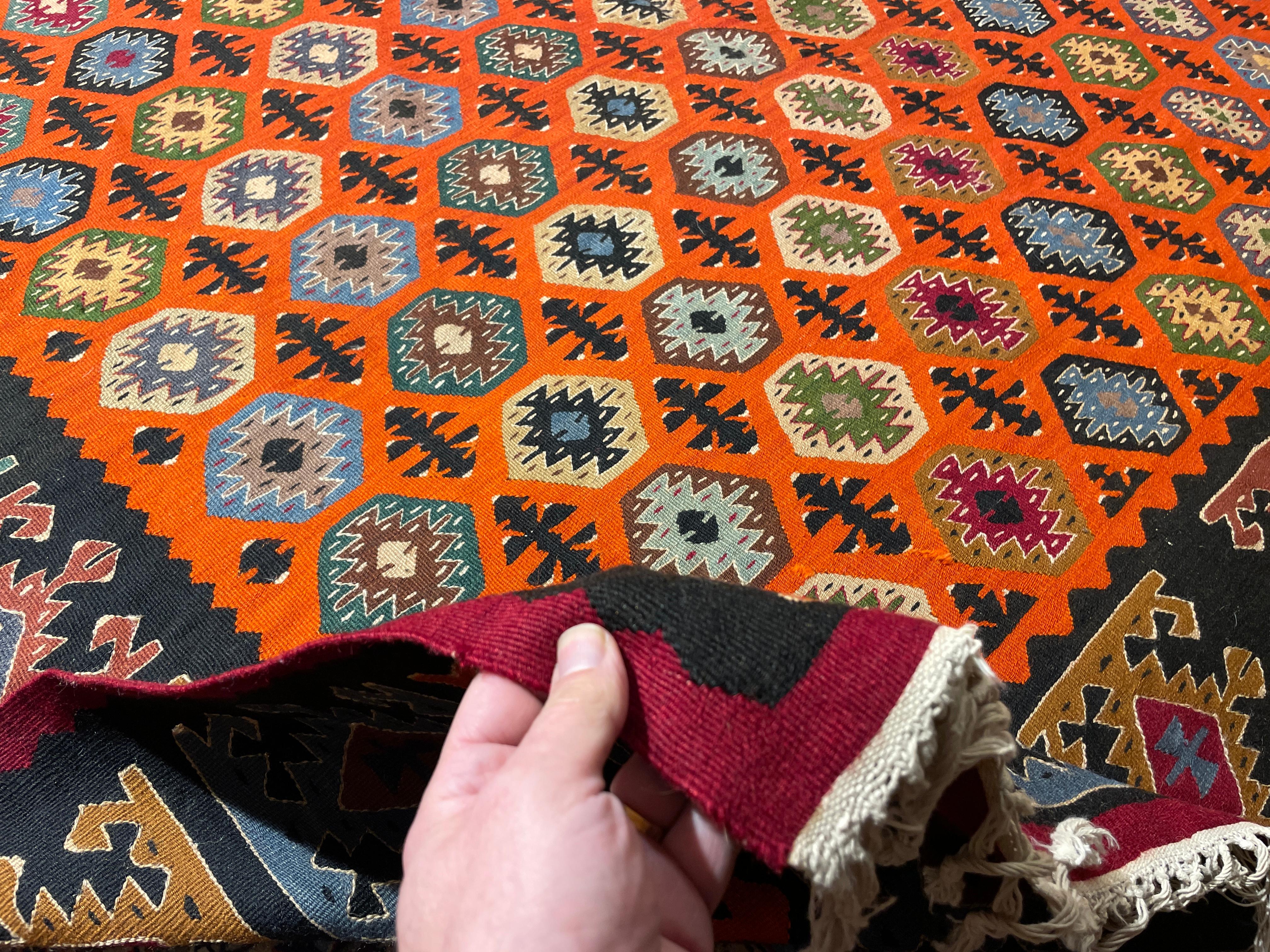Kilim turc vintage en vente 4