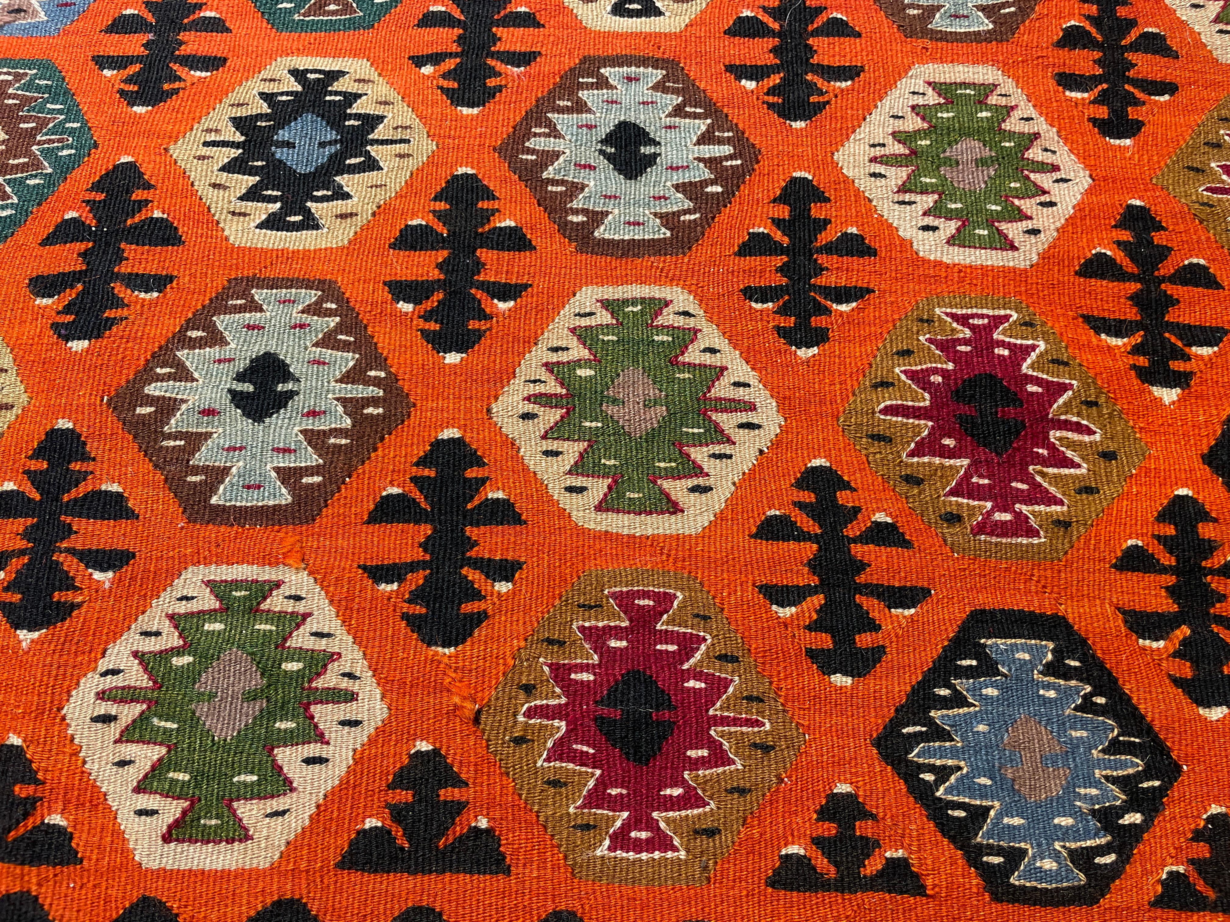 Kilim turc vintage en vente 6
