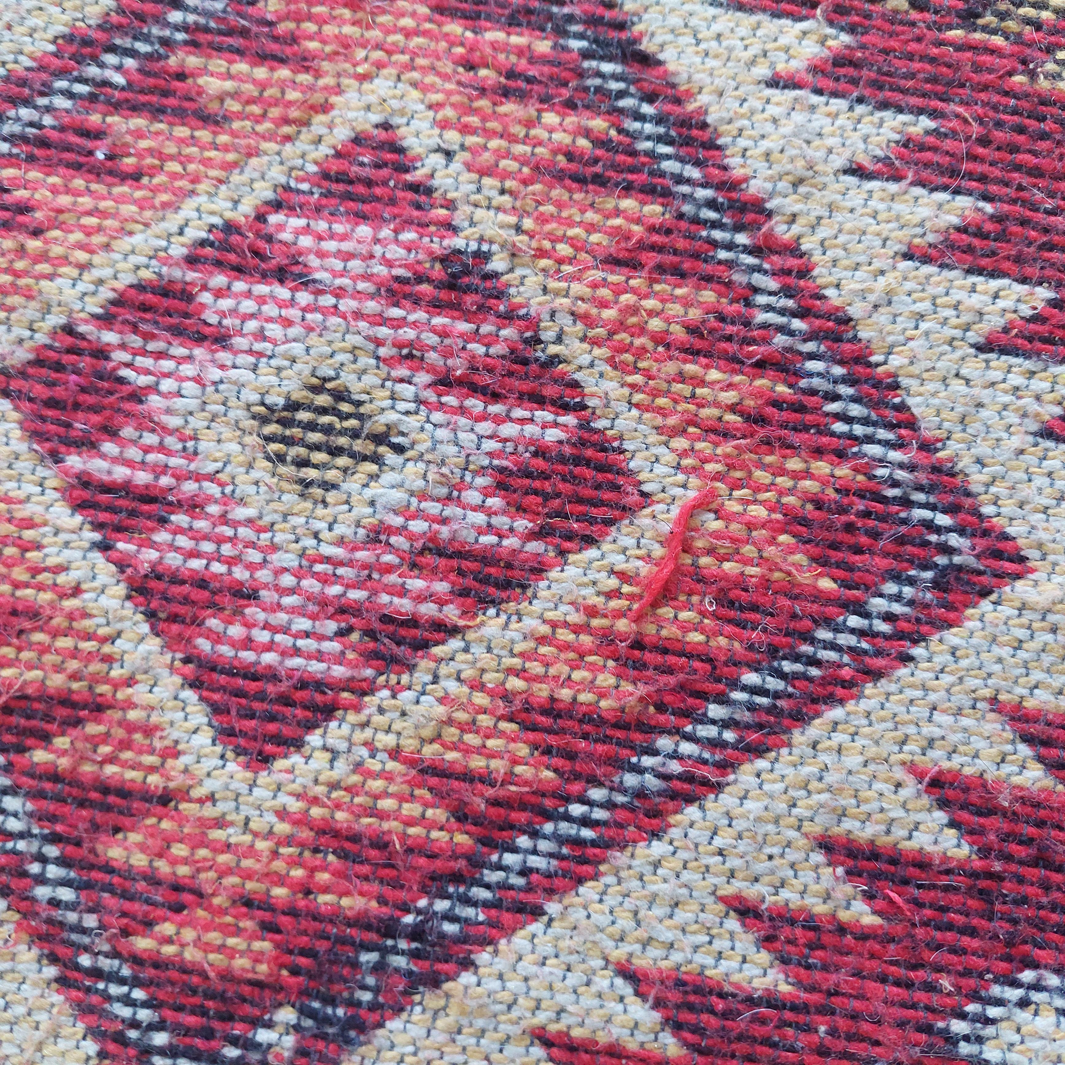 Türkischer Kilim Kelim-Teppich  traditionale orientalische rückseitig verstellbare 132x76cm im Angebot 5