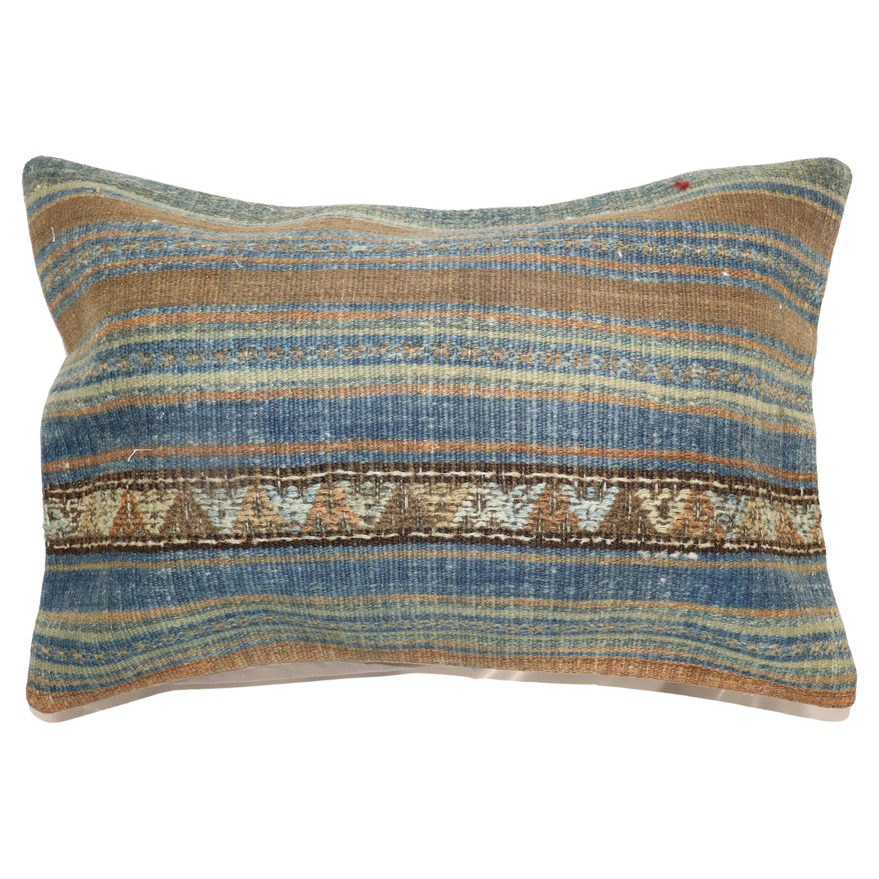 Vintage Turkish Kilim Pillow For Sale