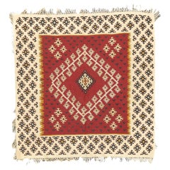 Alfombra Kilim Turca Vintage 4'5'' x 4'6''