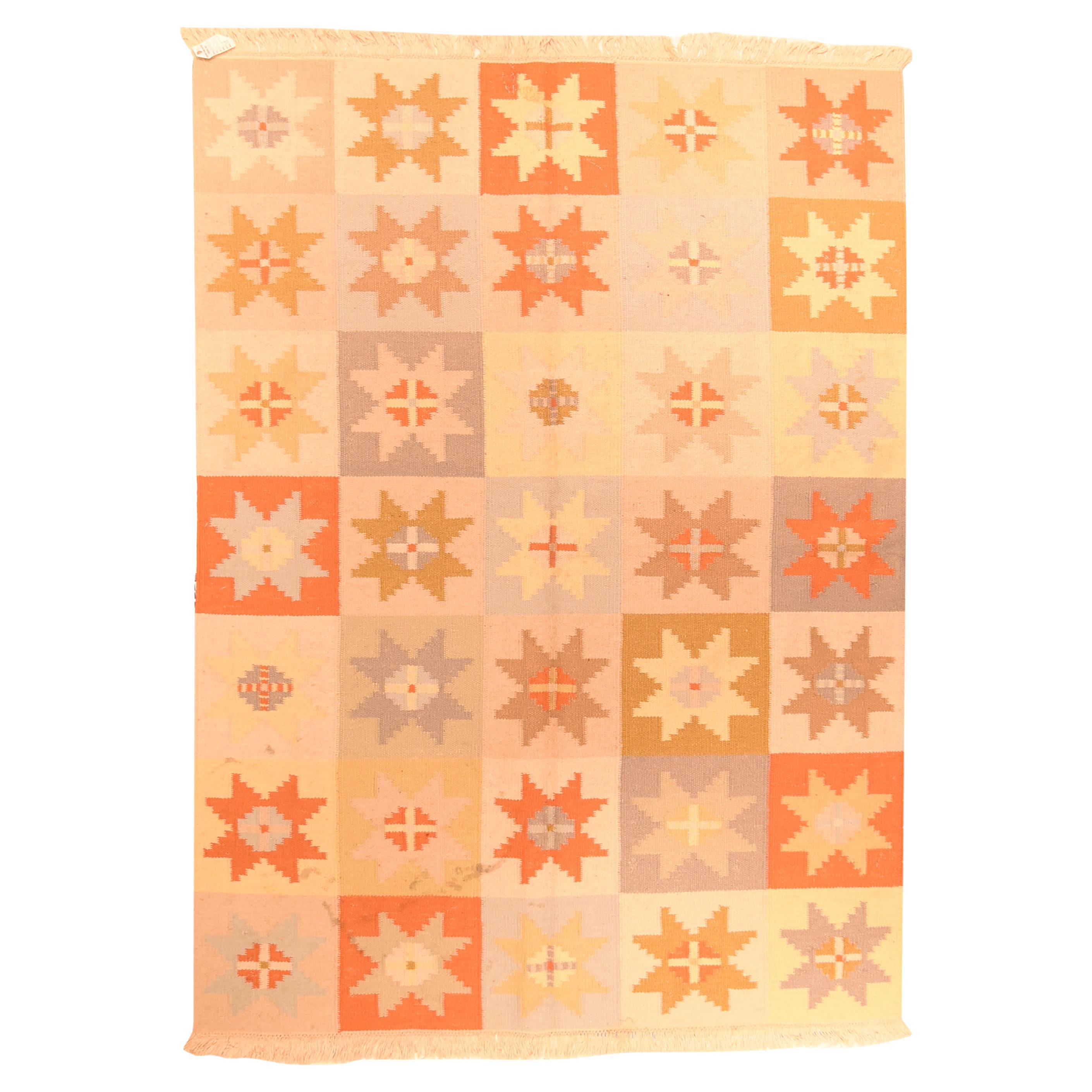 Alfombra Kilim Turca Vintage 5'10'' x 7'10''