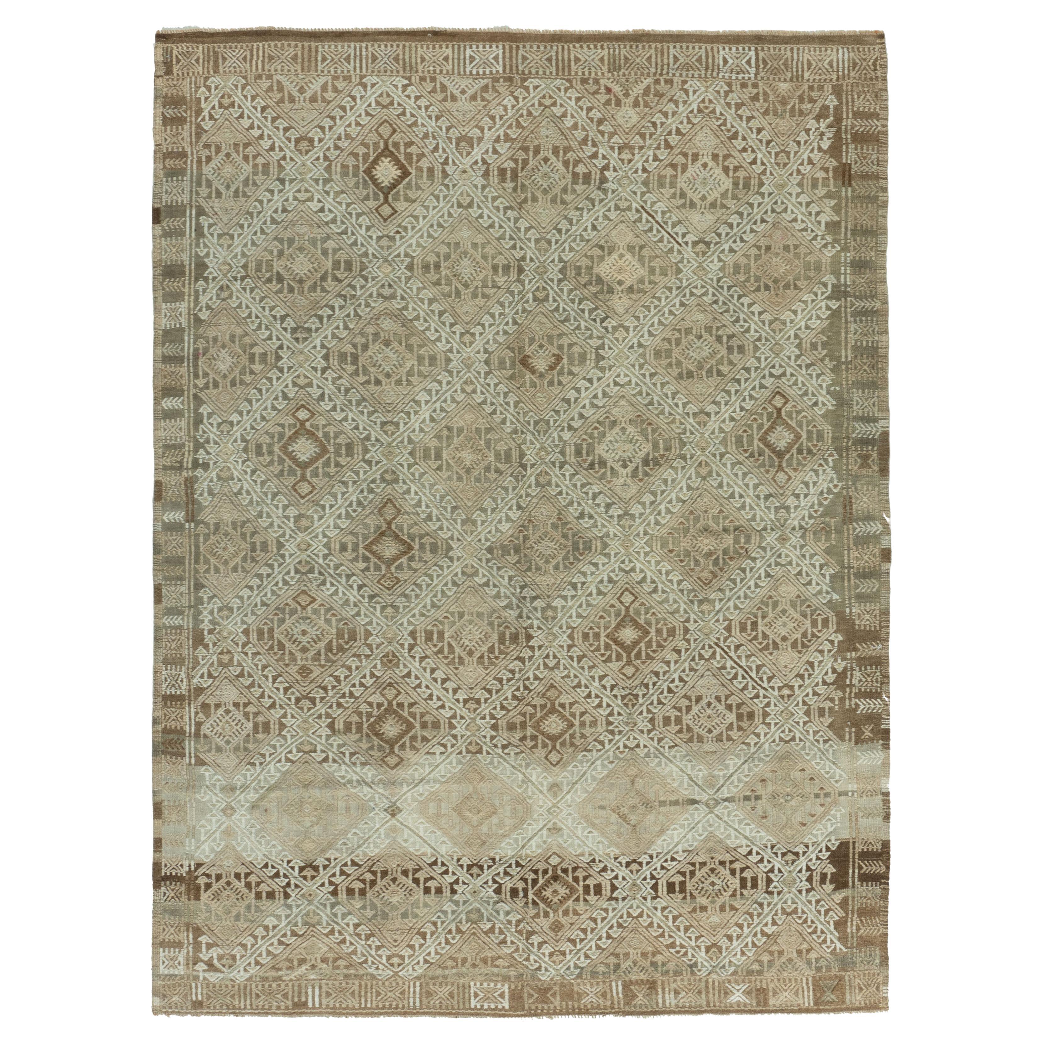 Vintage Rug & Kilim turco 5'6 X 7'2 in vendita