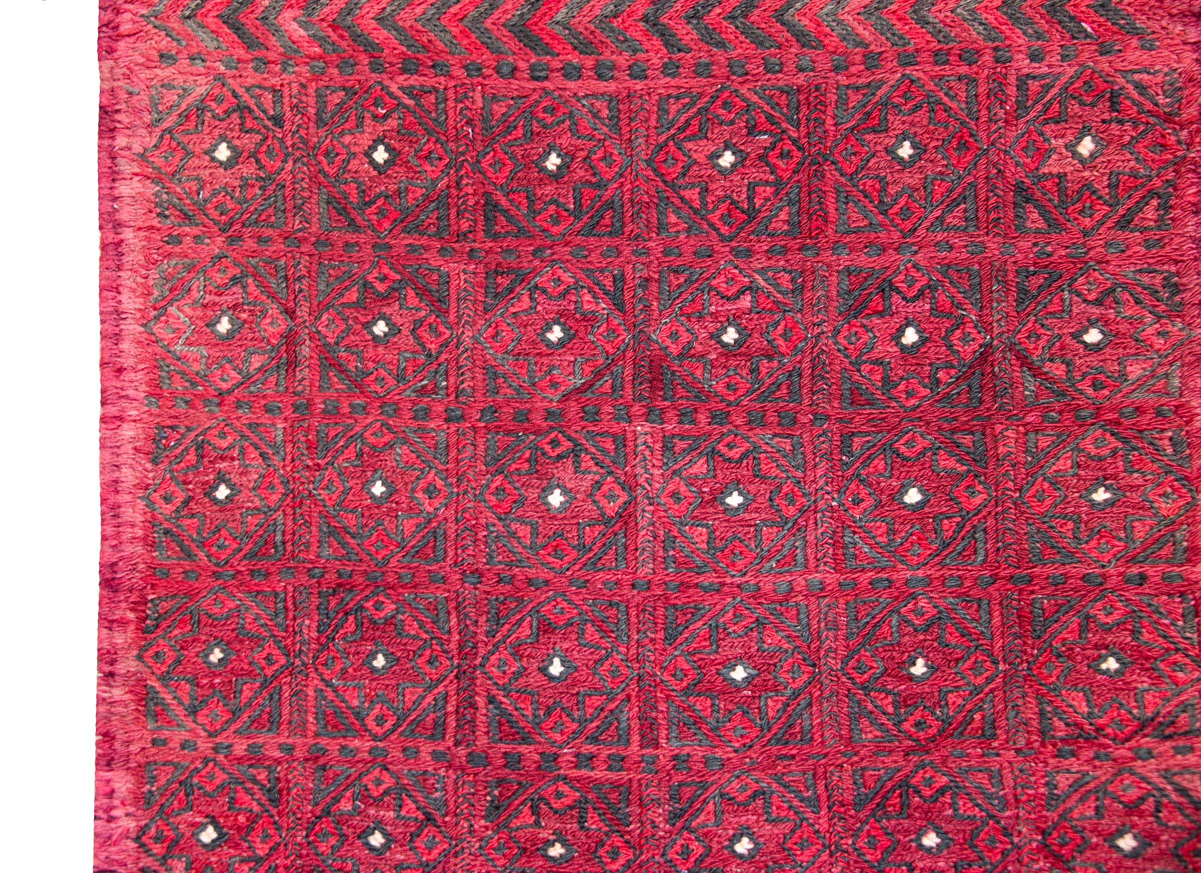 Türkischer Kelim-Teppich, Vintage (Wolle) im Angebot