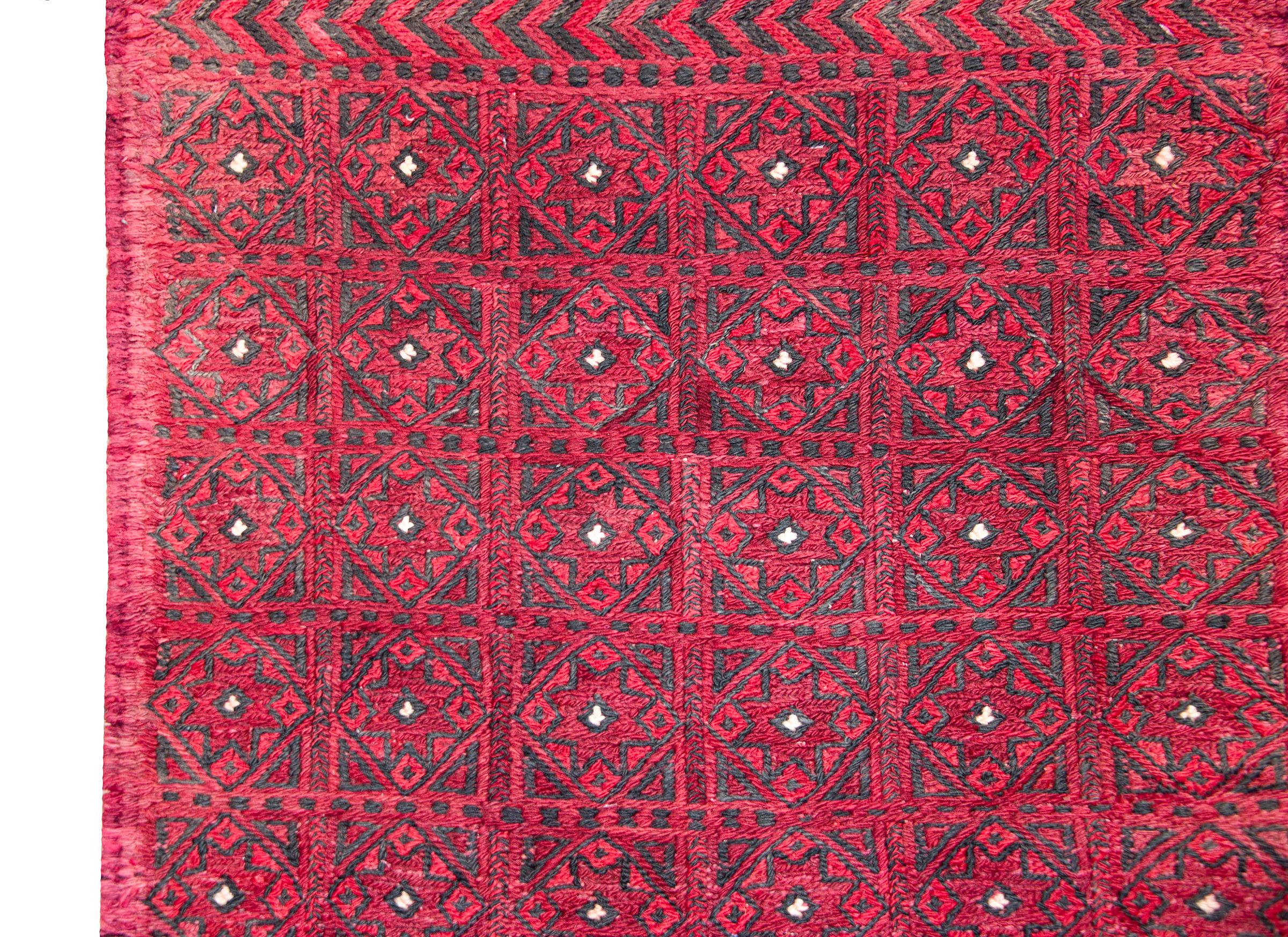 Wool Vintage Turkish Kilim Rug For Sale