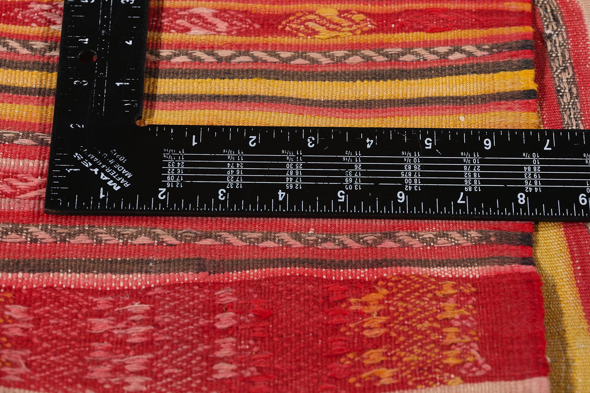 20th Century Vintage Turkish Kilim Rug For Sale