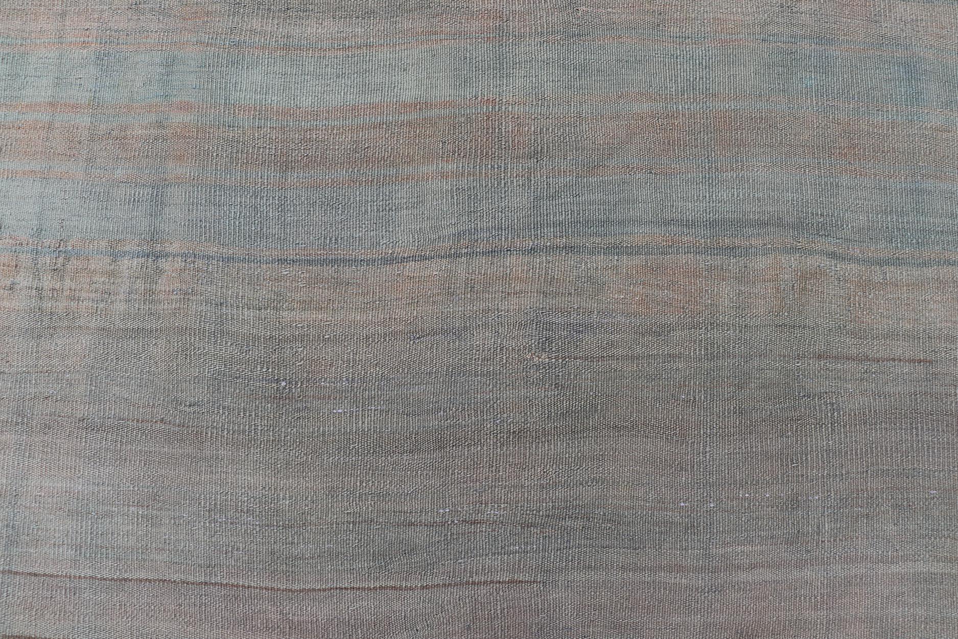Rug & Kilim turco vintage con sottili toni pastello 5'2 x 6'4 in vendita 3