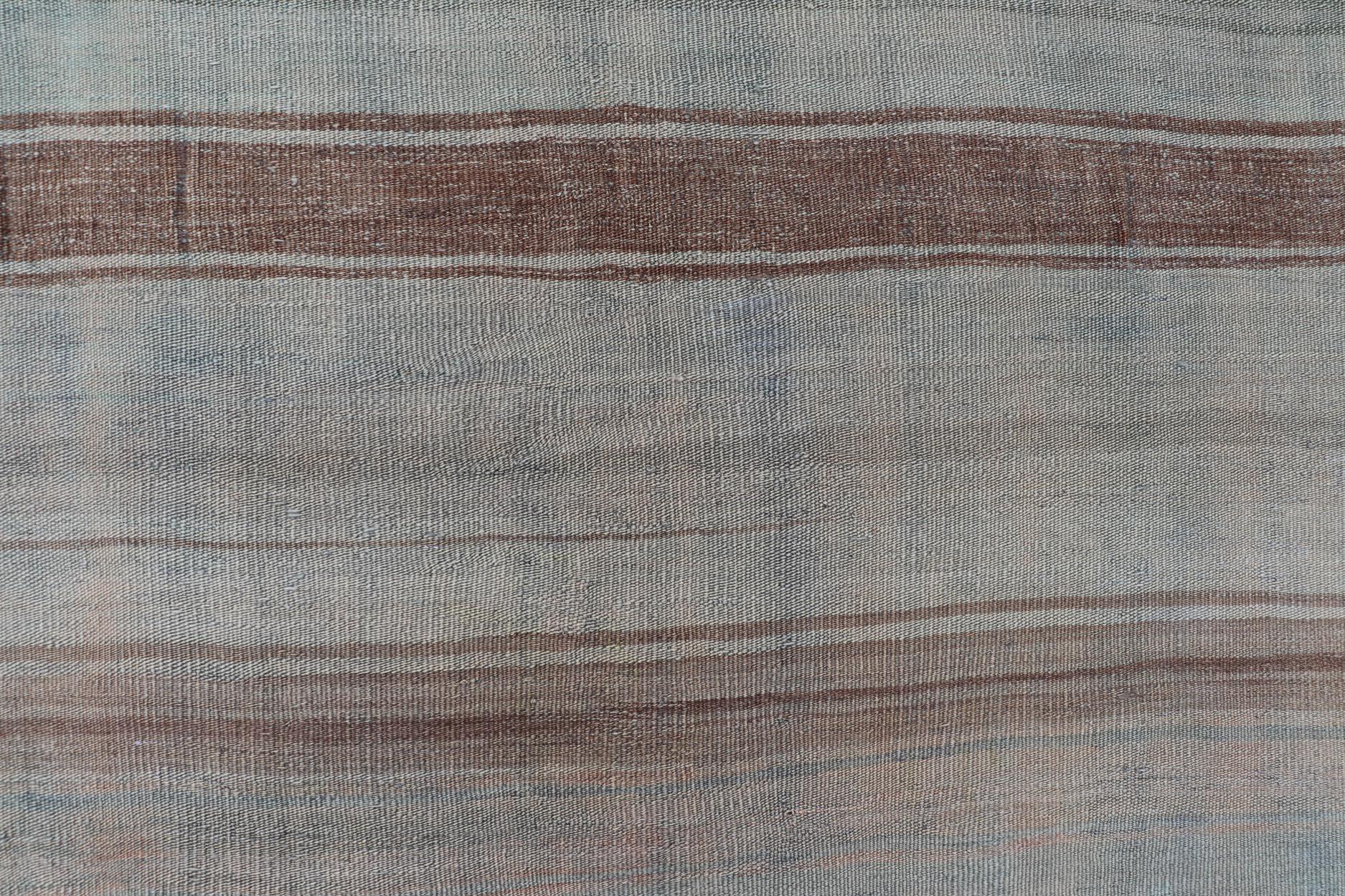 Rug & Kilim turco vintage con sottili toni pastello 5'2 x 6'4 in vendita 4