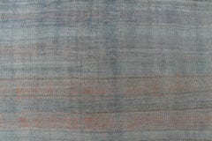Vintage Turkish Kilim Rug with Subtle Pastel Tones 5'2 x 6'4