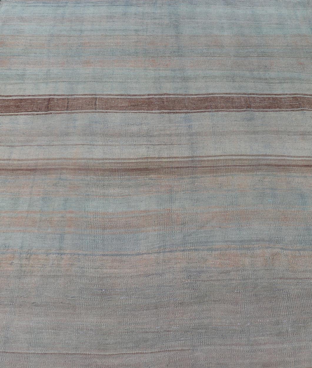 Rug & Kilim turco vintage con sottili toni pastello 5'2 x 6'4 in vendita 1