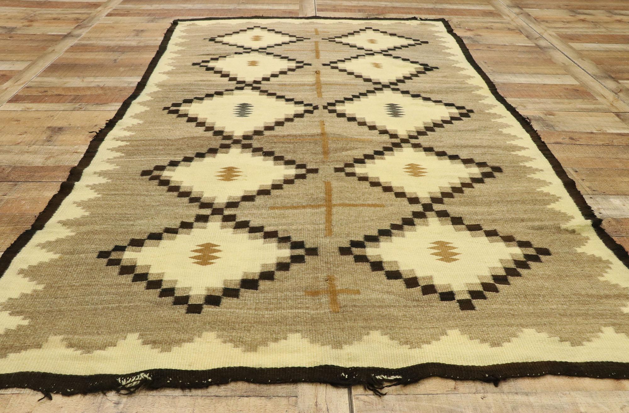 American 1910's Southwestern Style Kilim with Contemporary Santa Fe Style For Sale