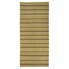Türkischer Kelim-Läufer, Vintage  4'4 x 10'10