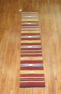 Vintage Turkish Kilim Runner