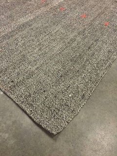 Vintage Turkish Kilim with Minimalist Style, Flatweave Kilim Rug