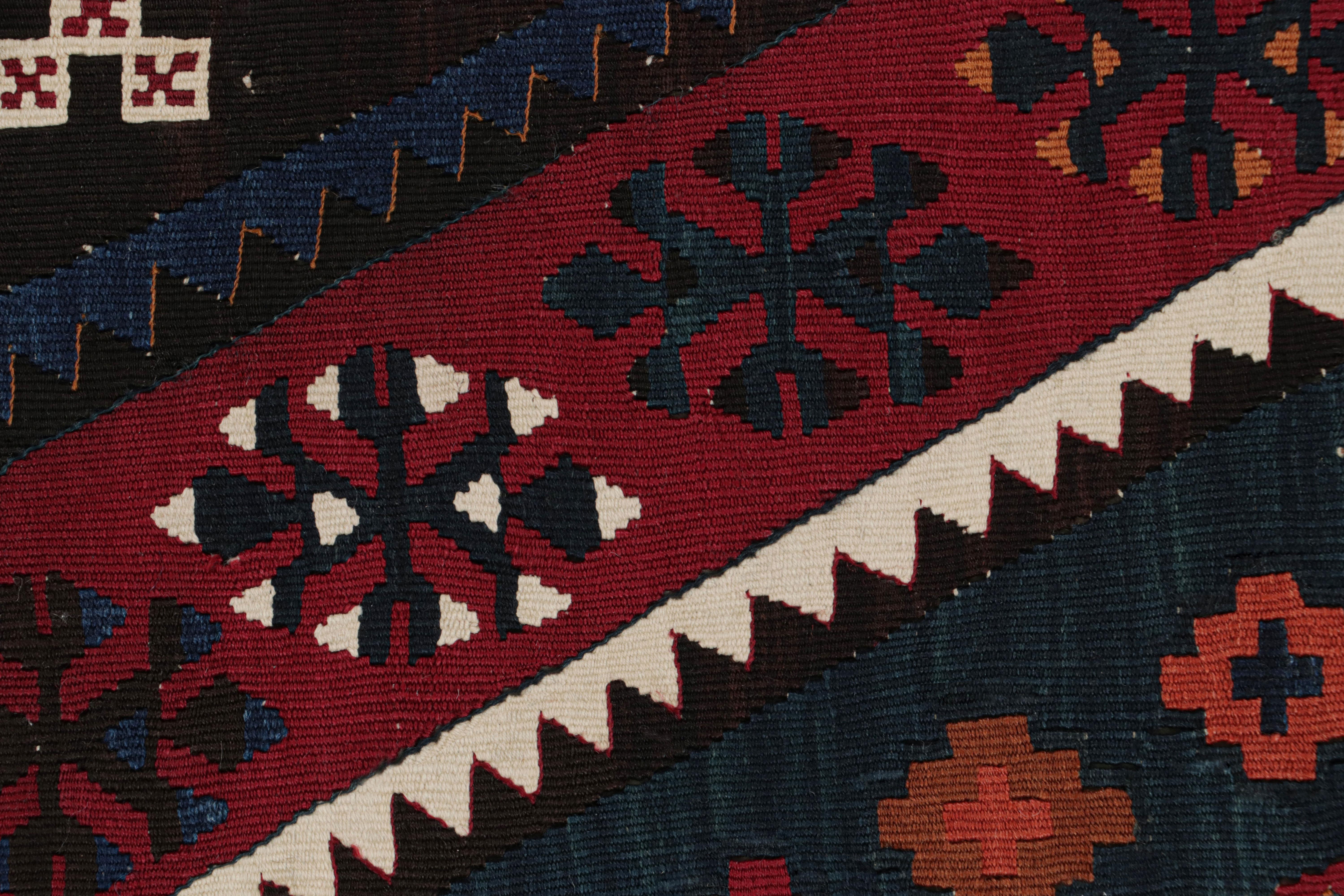 Vintage Turkish Kilim with Polychromatic Geometric Patterns, from Rug & Kilim In Good Condition For Sale In Long Island City, NY