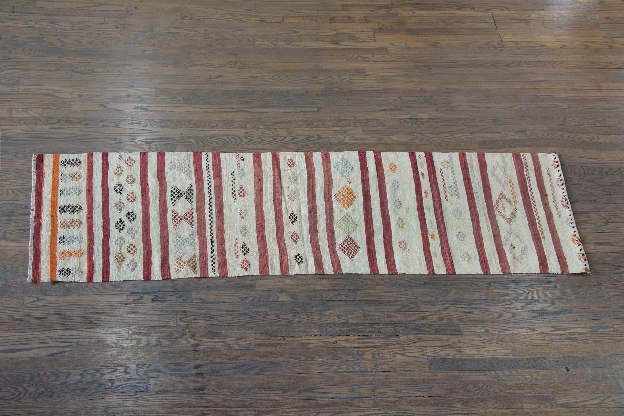 Tapis Kilim turc vintage Konya en vente 7