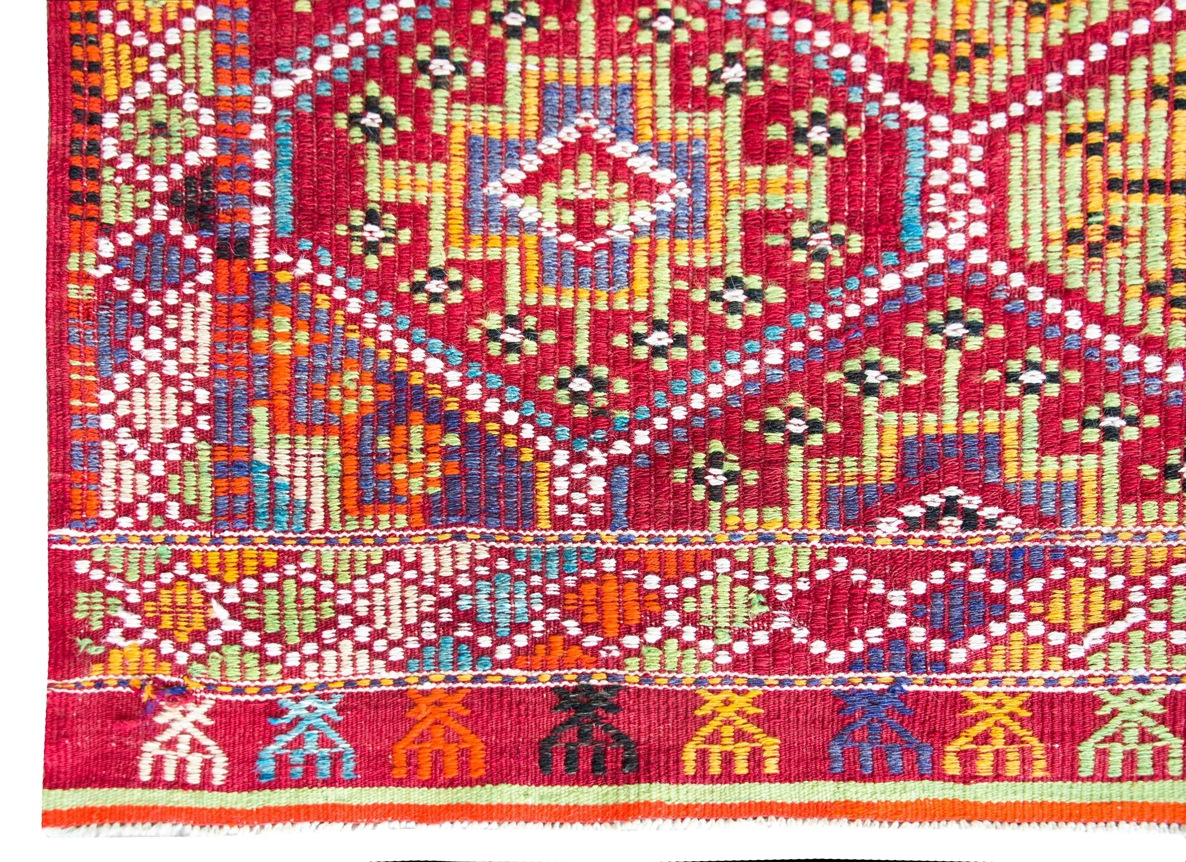 Türkischer Konya-Teppich, Vintage im Angebot 6