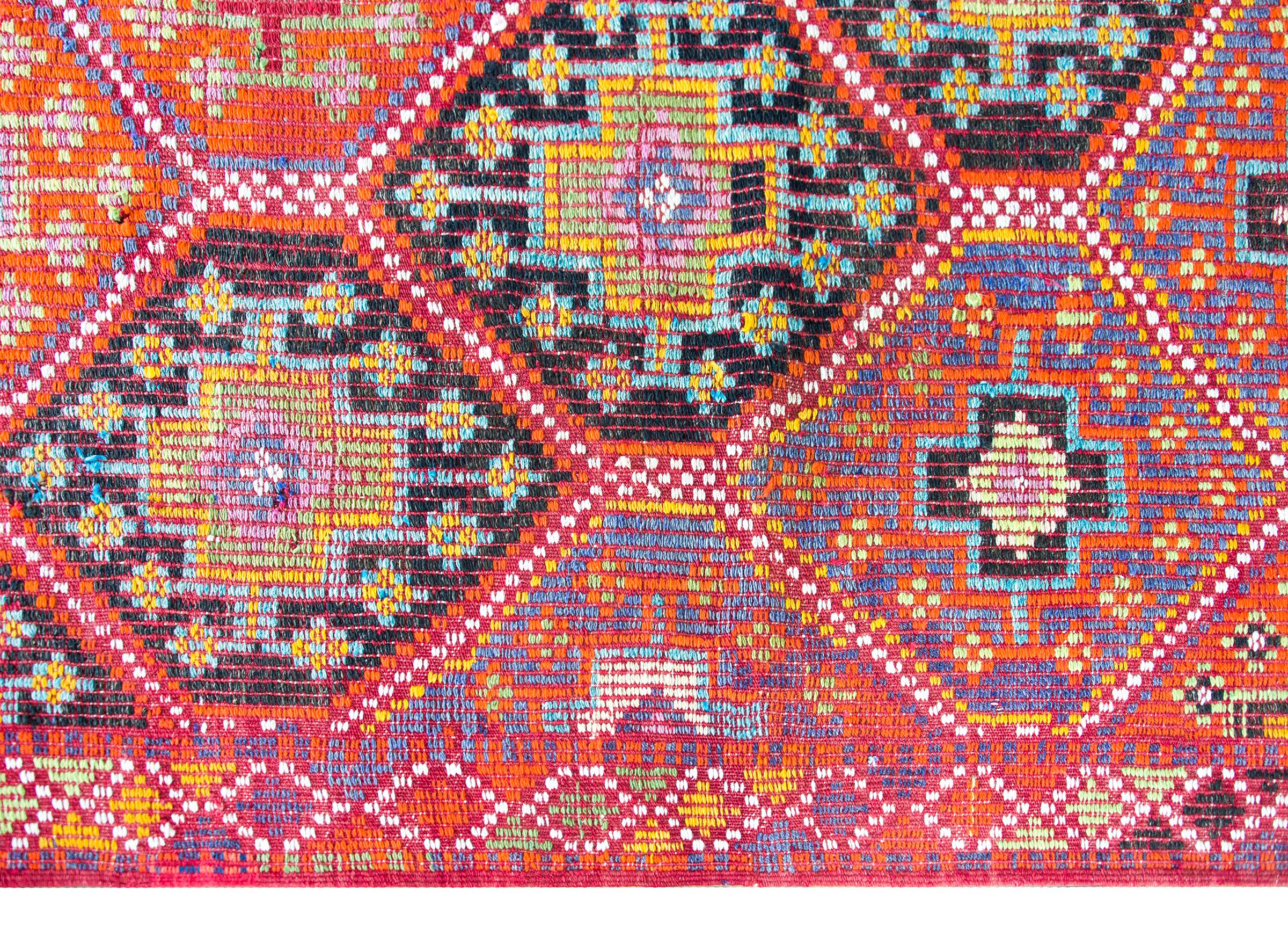 Türkischer Konya-Teppich, Vintage (Handgeknüpft) im Angebot