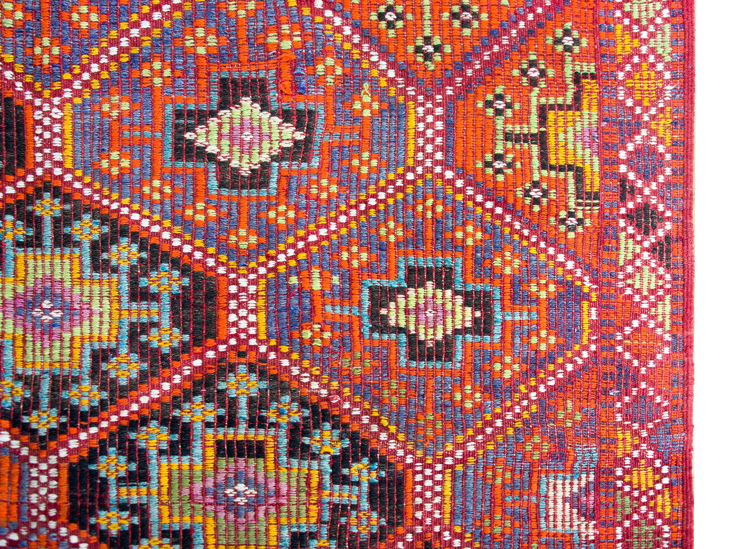 Türkischer Konya-Teppich, Vintage im Zustand „Gut“ im Angebot in Chicago, IL