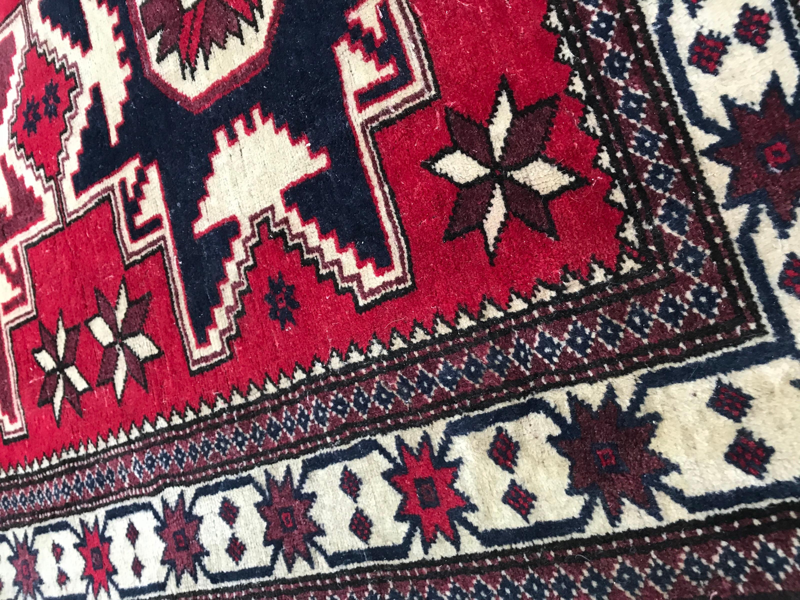 Laine Tapis turc vintage de Konya en vente