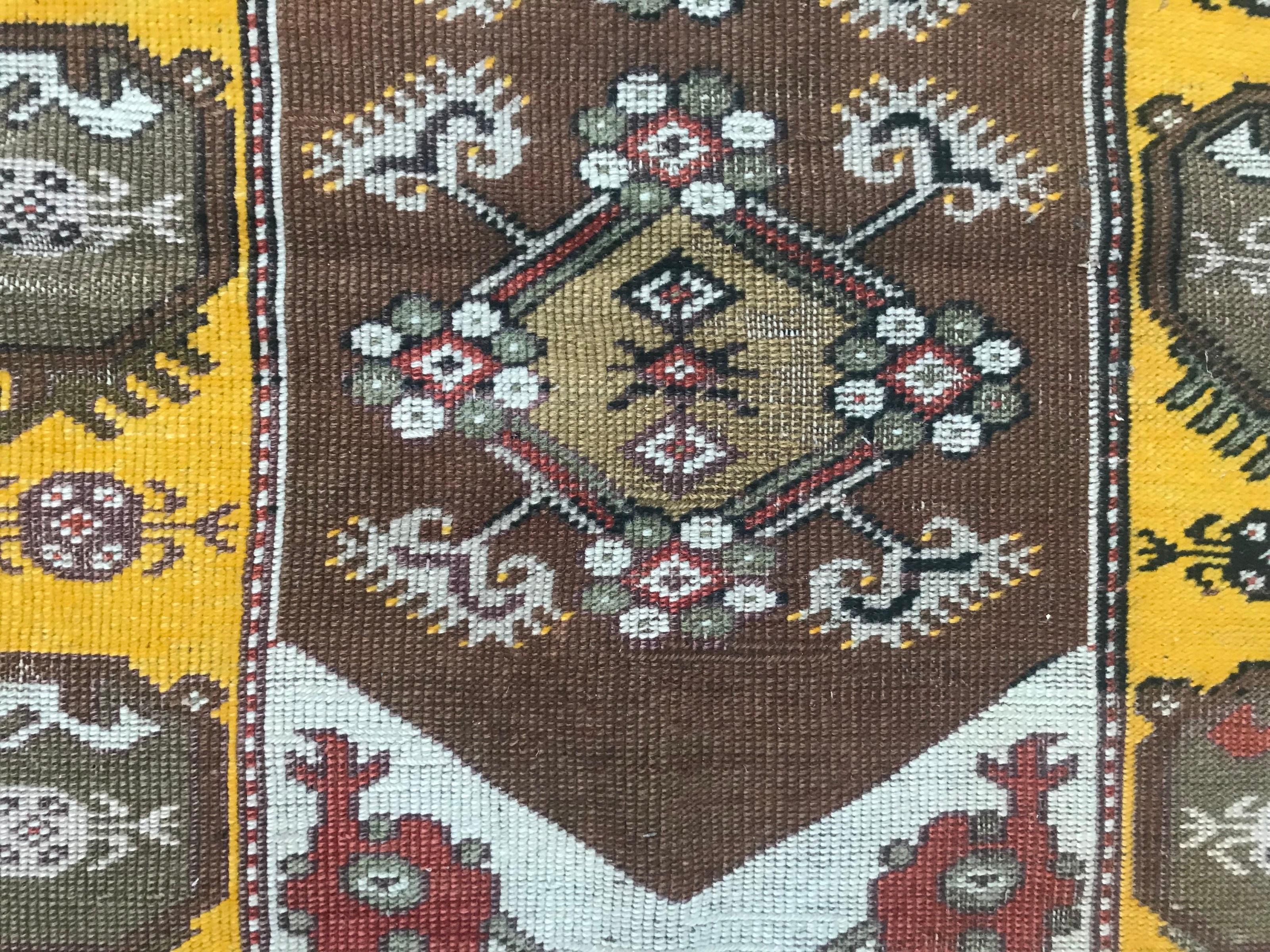 Vintage Turkish Konya Rug 2