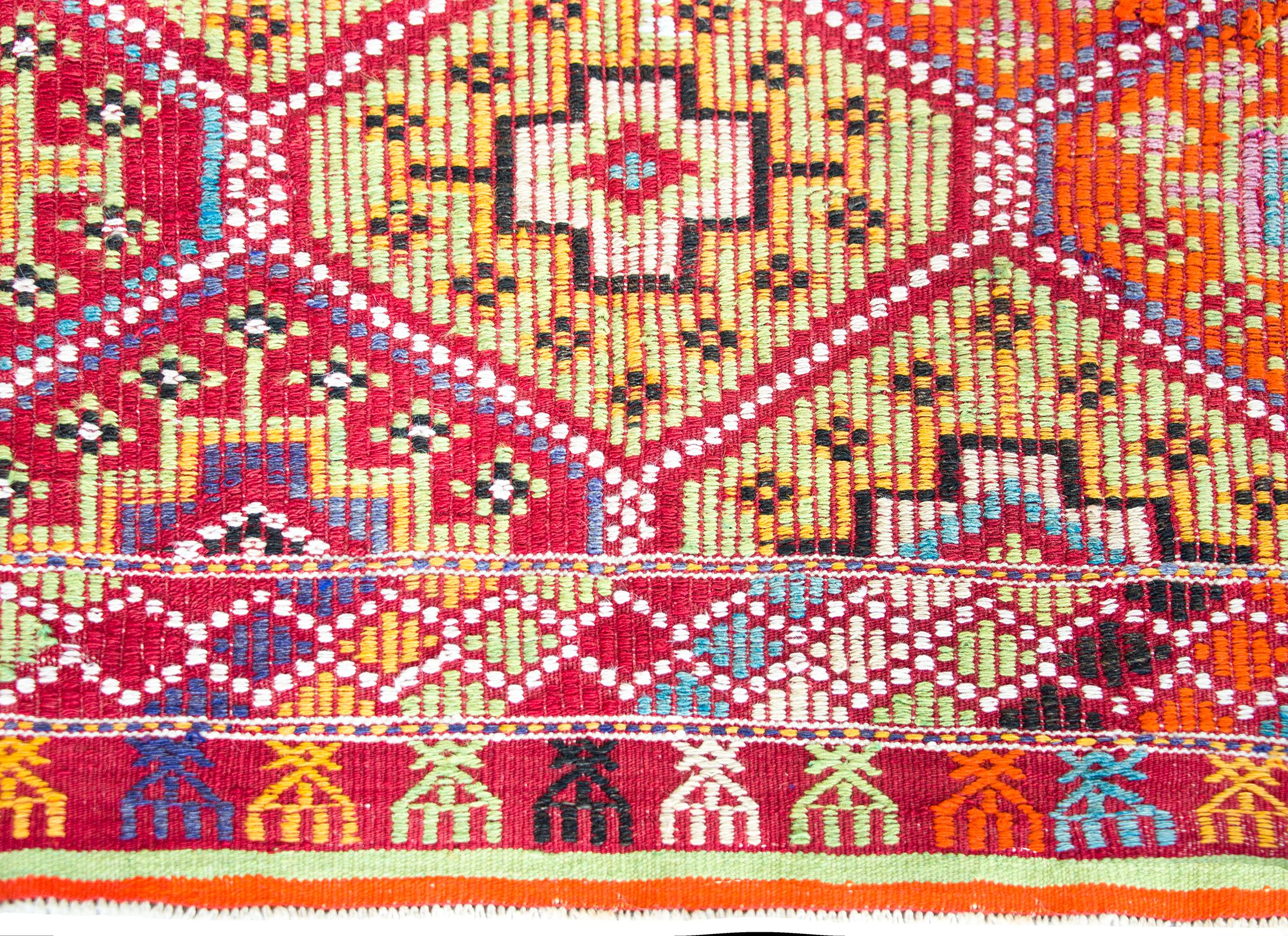 Türkischer Konya-Teppich, Vintage im Angebot 2