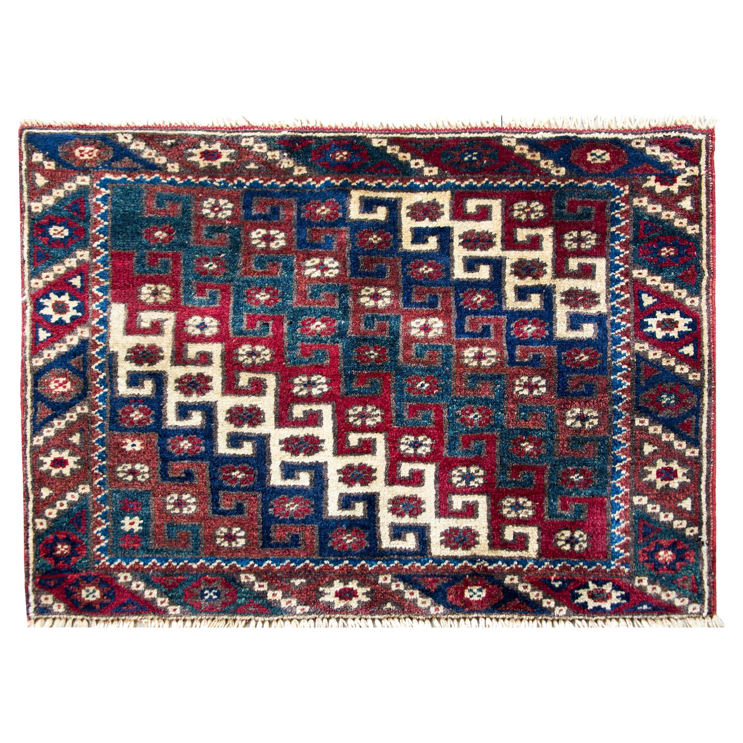 Vintage Turkish Konya Rug
