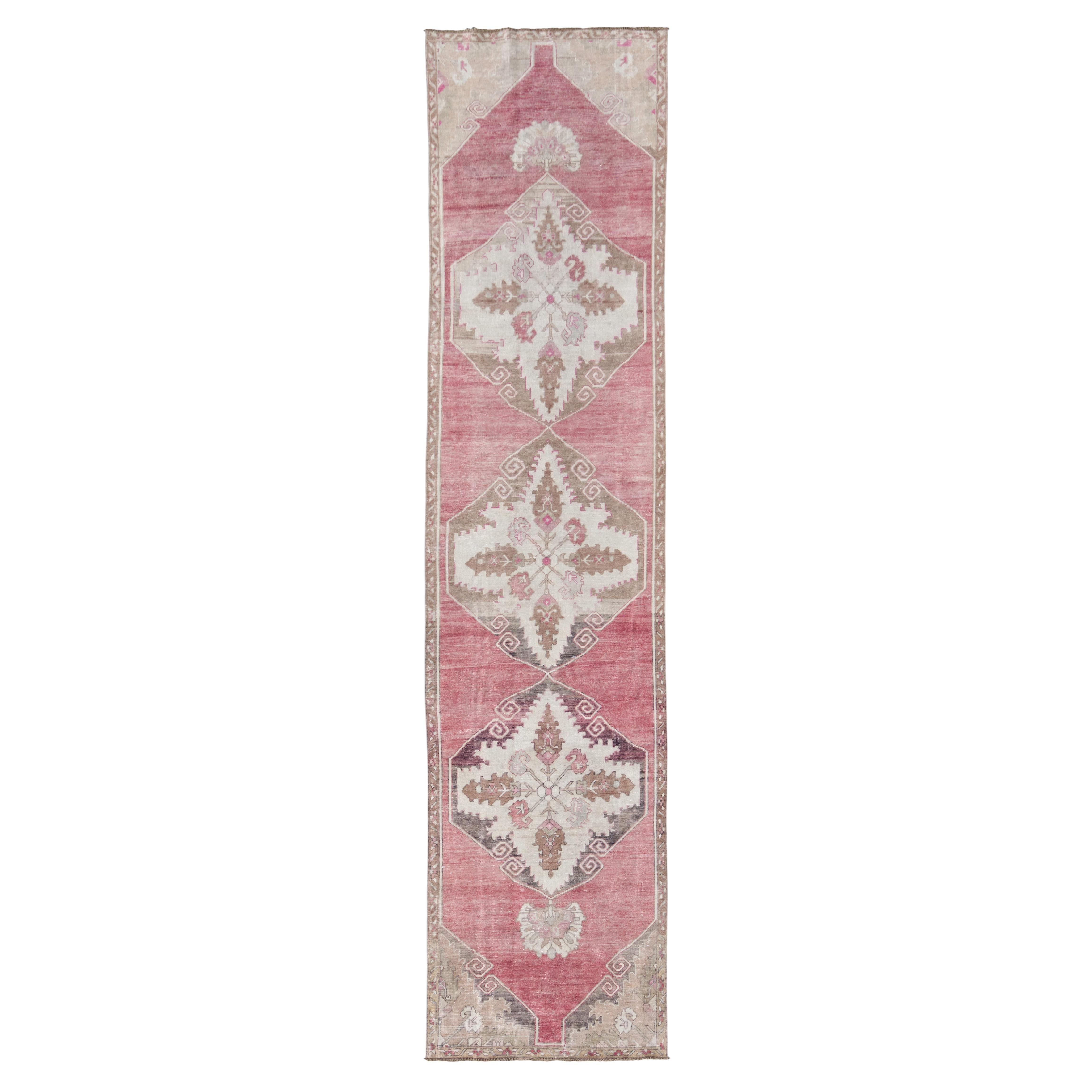 Vintage Turkish Konya Runner For Sale