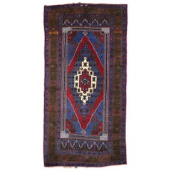 Vintage Turkish Konya Taspinar Rug with Venetian Renaissance Style