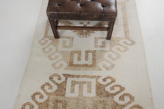 Vintage Turkish Kurdish Runner by Mehraban Rugs