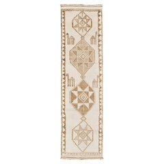 Runner turco-curdo vintage di Mehraban Rugs
