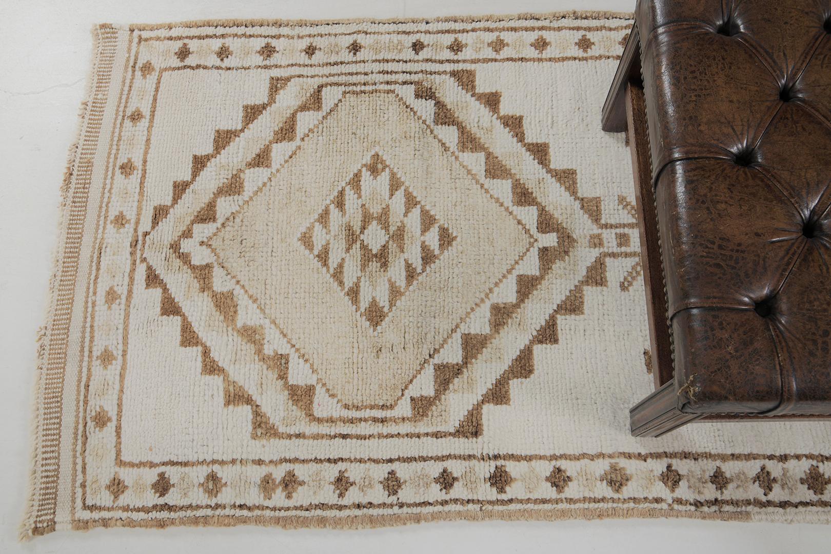 Hand-Knotted Vintage Turkish Kurdish Runner For Sale